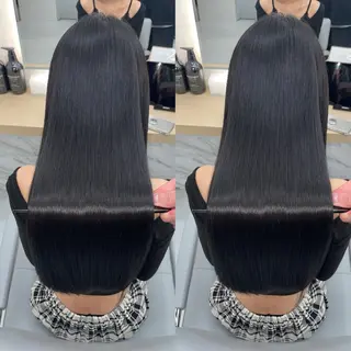 ロング 韓国風/髪質改善/ Kiyoraのヘアスタイル