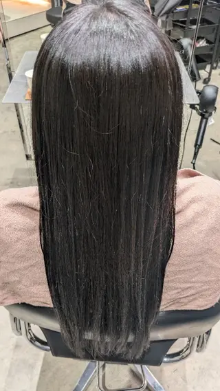 カラー 縮毛矯正💕艶カラー 金川萌萌のヘアスタイル