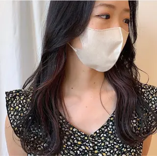 ロング カラー glad hairのヘアスタイル