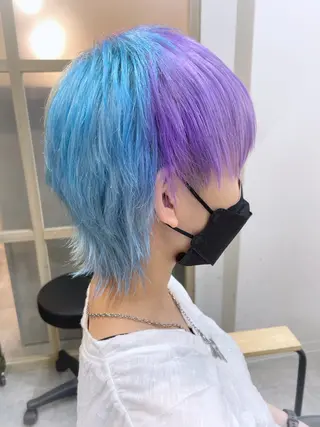 ミディアム カラー EMANON新宿南口所属・ケアブリーチ×艶カラ ー️🫧Shioriのヘアスタイル