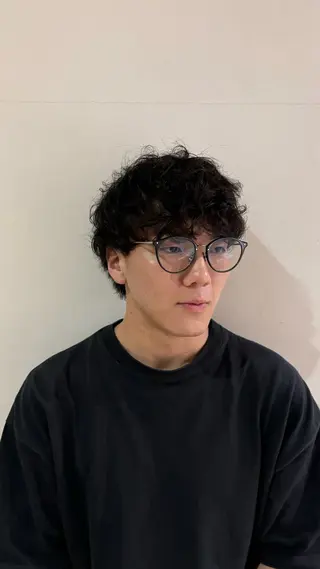 ミディアム メンズ 太田 渚遊のヘアスタイル