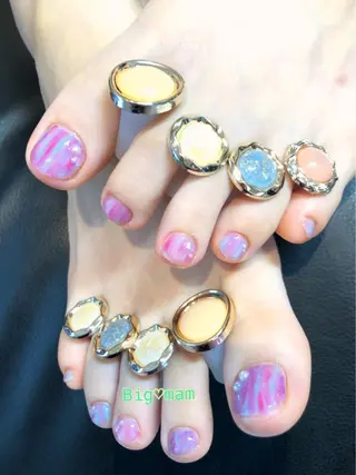 ネイル Big♡mam所属・Big♡mam （MAMI）のネイルデザイン