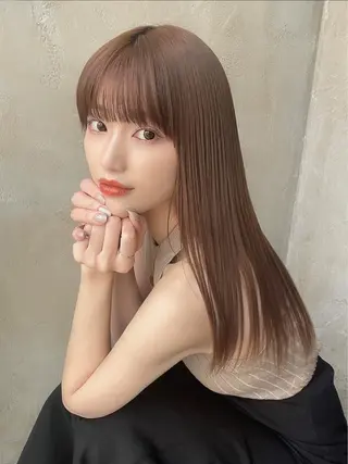 セミロング モテ髪🤍こなれヘア 藤山裕大のヘアスタイル