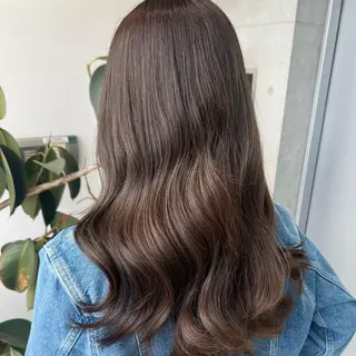 ロング カラー パーマ ヘアアレンジ メンズ キッズ ネイル マツエク・マツパ アイブロウ 丁寧なカウンセリング 🌿Chiemi🌿のヘアスタイル