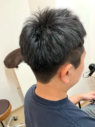 メンズ ウルフ・ハイレイヤー 🌟ナカノ・ユウヤのヘアスタイル