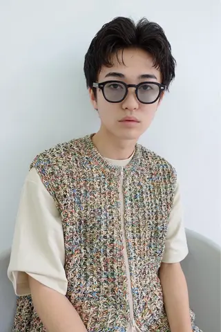 メンズ nishido ハイライト/メンズのヘアスタイル