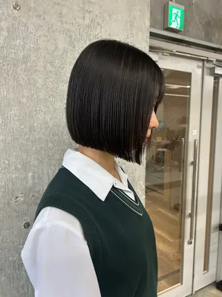 ミディアム 伊藤ほのか /パーマ/ショートのヘアスタイル