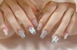 ネイル 小 雨のネイルデザイン