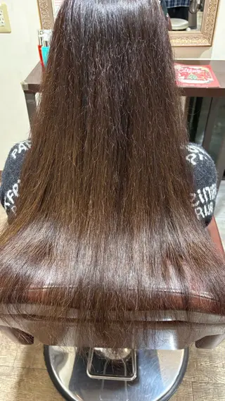 ロング 宇井 沙世子のヘアスタイル