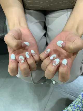 ネイル 海外girl🤎 透明感ベージュmaoのその他イメージ