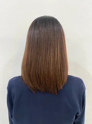 ミディアム Fir-chi hair Design【ファーチヘアー】所属・縮毛矯正モデル募集中 ななみのヘアスタイル