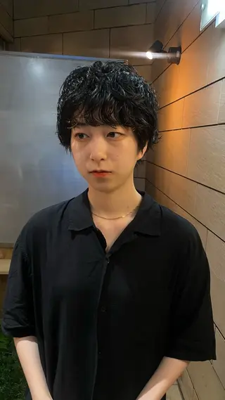 ショート パーマ 原宿/ケパーマ 🧺ユウマのヘアスタイル