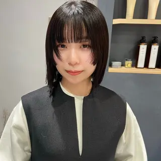 ミディアム AI TOKYO　S所属・mizuki 【韓国レイヤー】のヘアスタイル