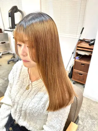 ロング ボブ特化美容師 /荒井悠葵のヘアスタイル