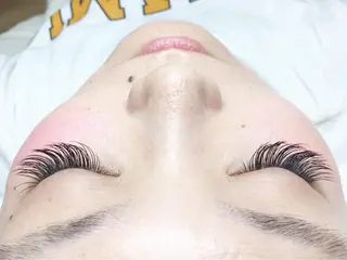 ロング カラー パーマ ヘアアレンジ キッズ ネイル マツエク・マツパ brille ~eyelash~のマツエク・マツパデザイン