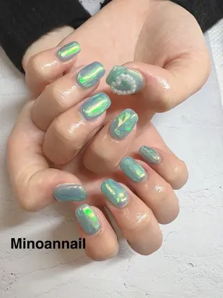 ネイル 美ノ庵ネイルサロン メトロポリタン前店のネイルデザイン