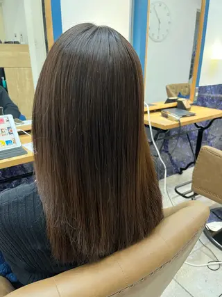 ロング カラー/アイリスト 麻優のヘアスタイル