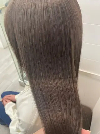 ロング カラー パーマ newi grande 横浜店のヘアスタイル