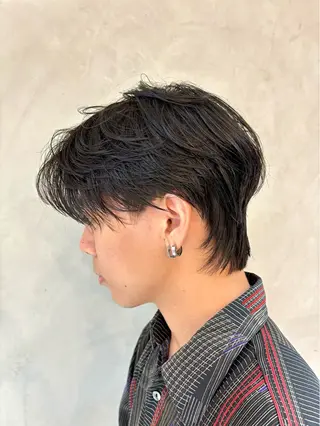 メンズ センターパート/ 暖色カラーayuのヘアスタイル