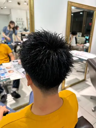 メンズ SALOWIN渋谷caldo店B1所属・岐津公太 メンズ縮毛矯正のプロのヘアスタイル