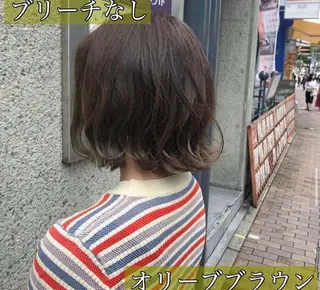 ミディアム カラー jill by gisel＿奥家のヘアスタイル