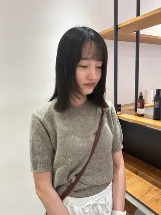 ミディアム Rina/ カットモデル募集中！のヘアスタイル