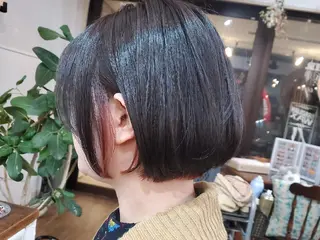 ショート フリーランス所属・韓国ヘア レイヤー くびれヘアMATSUのヘアスタイル