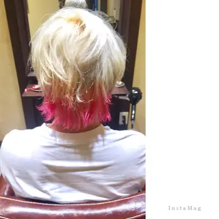 ショート カラー Ly   hair（リーヘア）所属・Lyhair🦊🎀 AKIのヘアスタイル