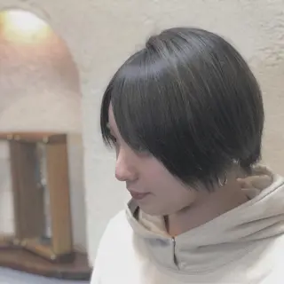 ショート Snaly カラー特化ページのヘアスタイル