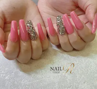 ロング JNA認定講師🌸 RIEのネイルデザイン