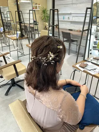 ヘアアレンジ 🫧松尾彩舞樹🫧 アレンジ/艶カラー✨のヘアスタイル