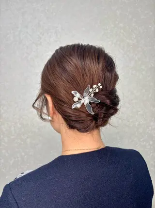 ヘアアレンジ 🫧水越 結菜☁️⸝⋆のヘアスタイル