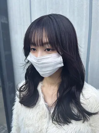 ミディアム カラー 💎透明感カラー特化 💎TAISEIのヘアスタイル
