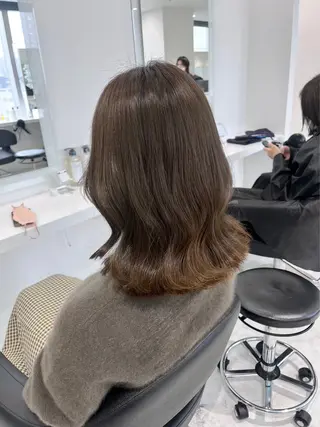 ミディアム カラー 💎透明感カラー /kaito💎のヘアスタイル