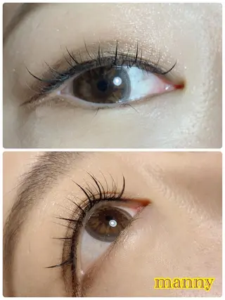 マツエク・マツパ manny eyelashのマツエク・マツパデザイン