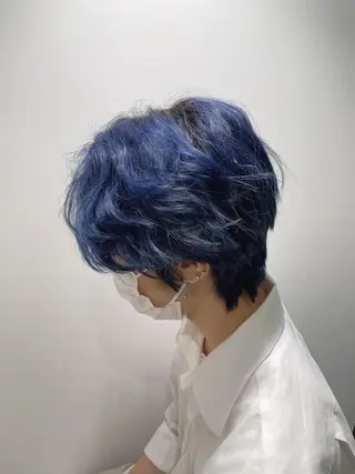 ショート カラー 🇰🇷韓国ヘア★ 副店長.쿠리타⭐︎のヘアスタイル