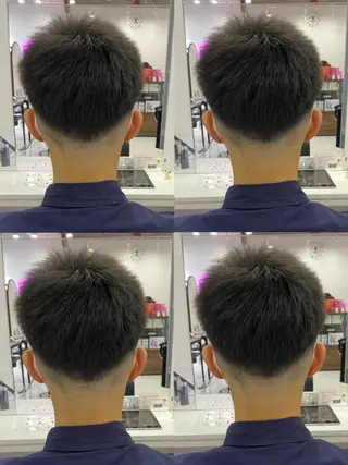 ショート カラー パーマ ヘアアレンジ メンズ 🔥メンズパーマ特 化🔥渡辺一翔🔥のヘアスタイル