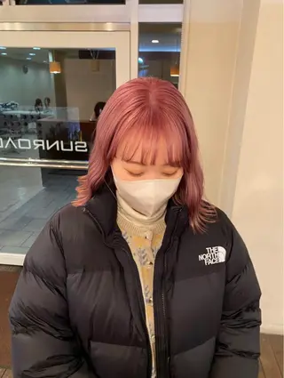 カラー 小幡 姫楽のヘアスタイル