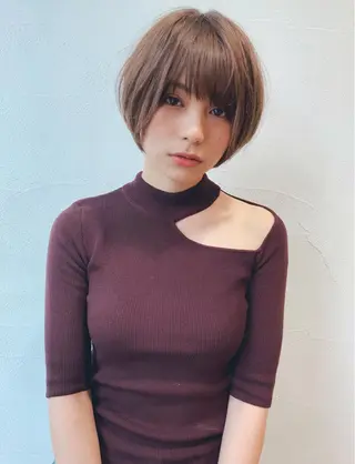 ショート カラー メンズカット特化柏駅 徒歩3分LOUのヘアスタイル