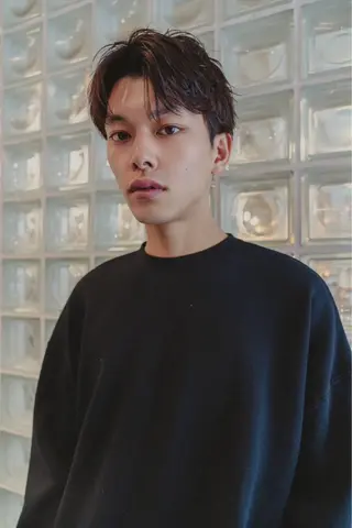 メンズ マナミ カラー パーマモデル募集💫のヘアスタイル