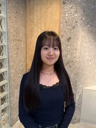 カラー 木村 柚伊のヘアスタイル
