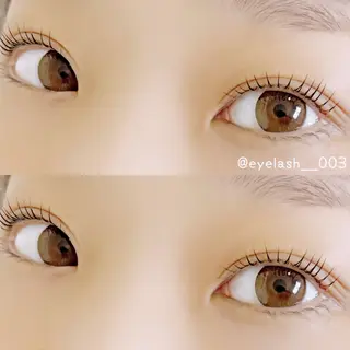 マツエク・マツパ Eyelash 003のマツエク・マツパデザイン