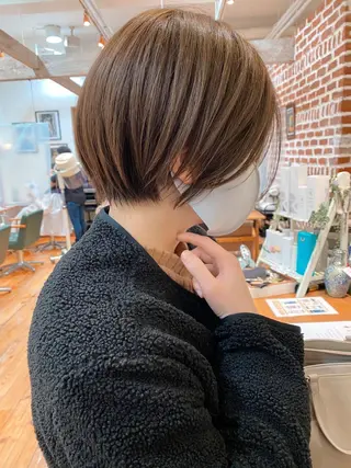 ショート カラー メンズカット特化柏駅 徒歩3分LOUのヘアスタイル