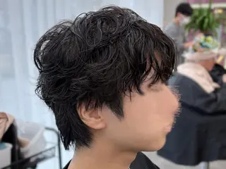 ショート パーマ メンズ いちか🤍 COQU千葉のヘアスタイル