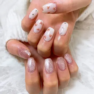 ネイル ⭐︎休業中の練習⭐︎ JNA認定講師髙橋のネイルデザイン