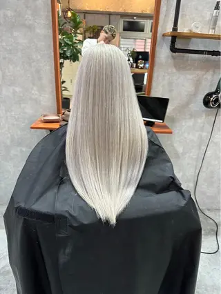 ロング カラー C'LD Hair Produce【シールドヘアープロデュース】所属・シールドヘアー/那覇 /縮毛矯正/ブリーチのヘアスタイル