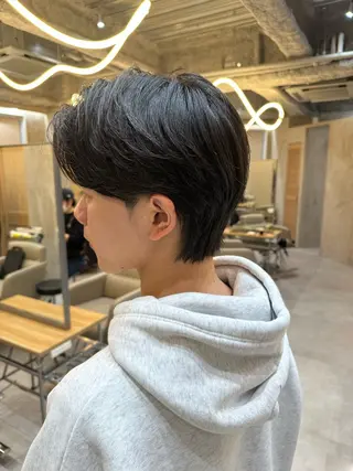 ミディアム メンズ Minami🩵 新宿のヘアスタイル