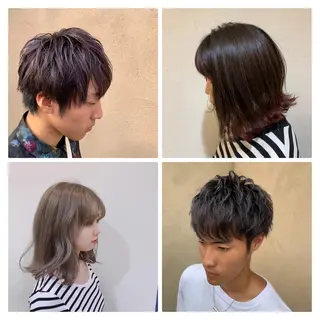 カラー 💎髪質改善/縮毛 💎メンズカット石尾のヘアスタイル