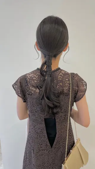 ロング 倉地 更彩のヘアスタイル