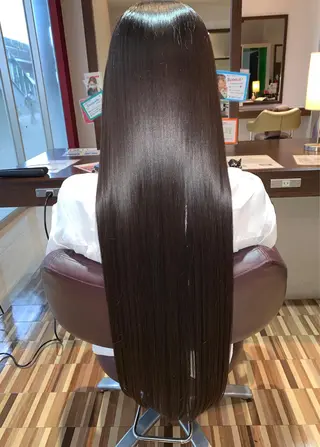 ロング 【コテ巻き風パーマ】 一木快斗のヘアスタイル